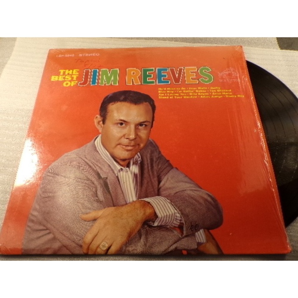 The Best of Jim Reeves Vinyl LP RCA Victor LSP-2890 Stereo Country Compilation